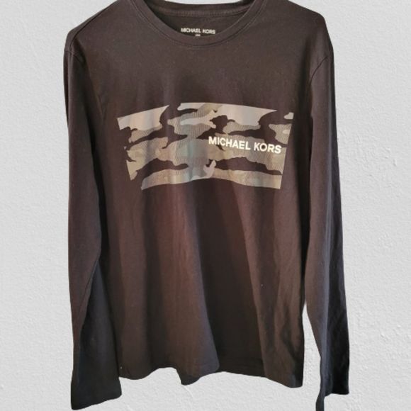 Michael Kors Other - Michael Kors black and camo long sleeve signature shirt